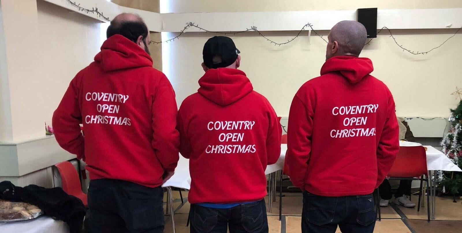 Coventry Open Christmas providing shelter and company to the homeless